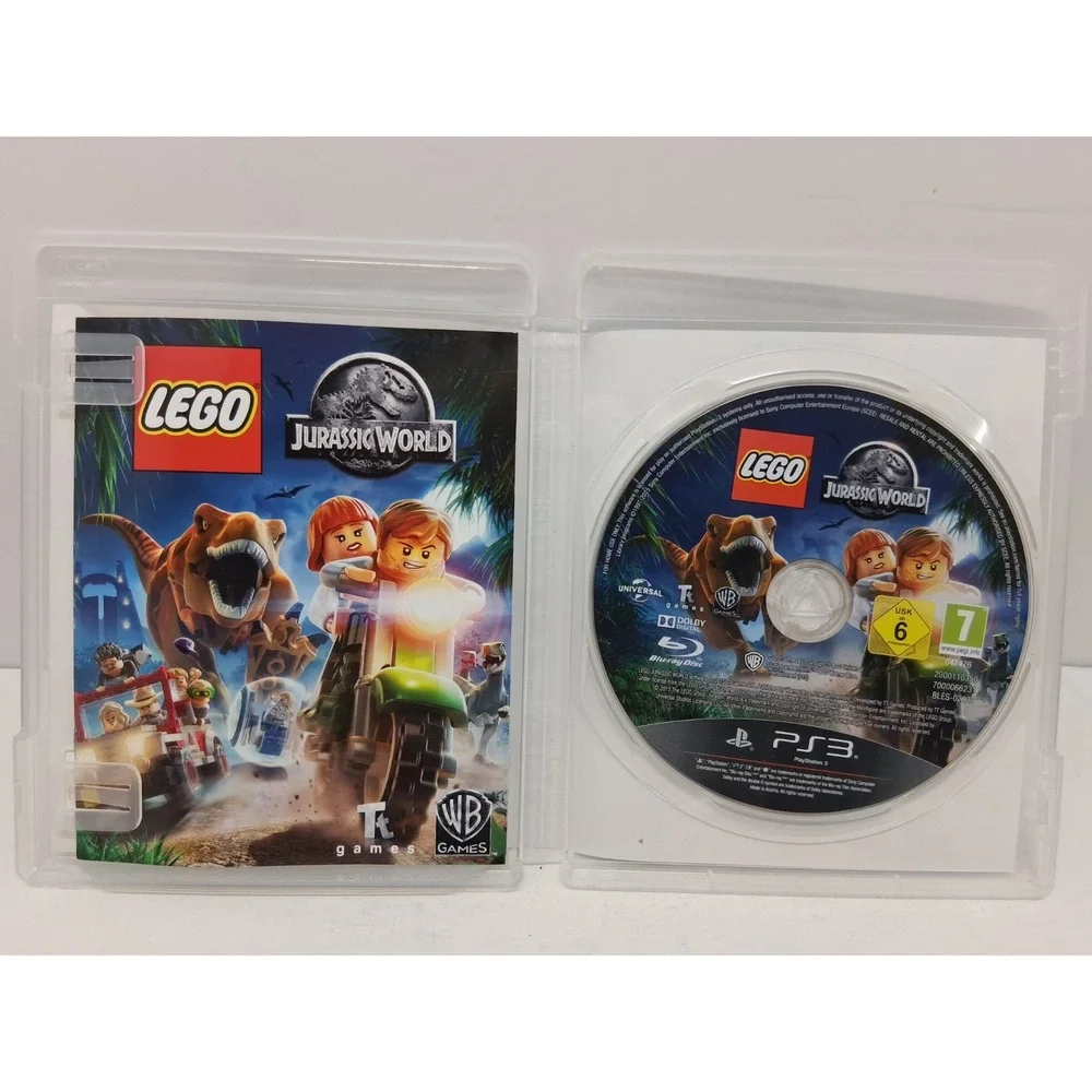 PS3 Lego Jurassic Park Video Game